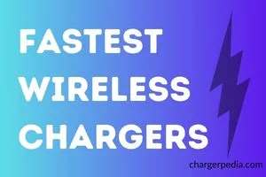 graphic of fastest wireless charger