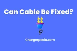 Can charging cable be fixed