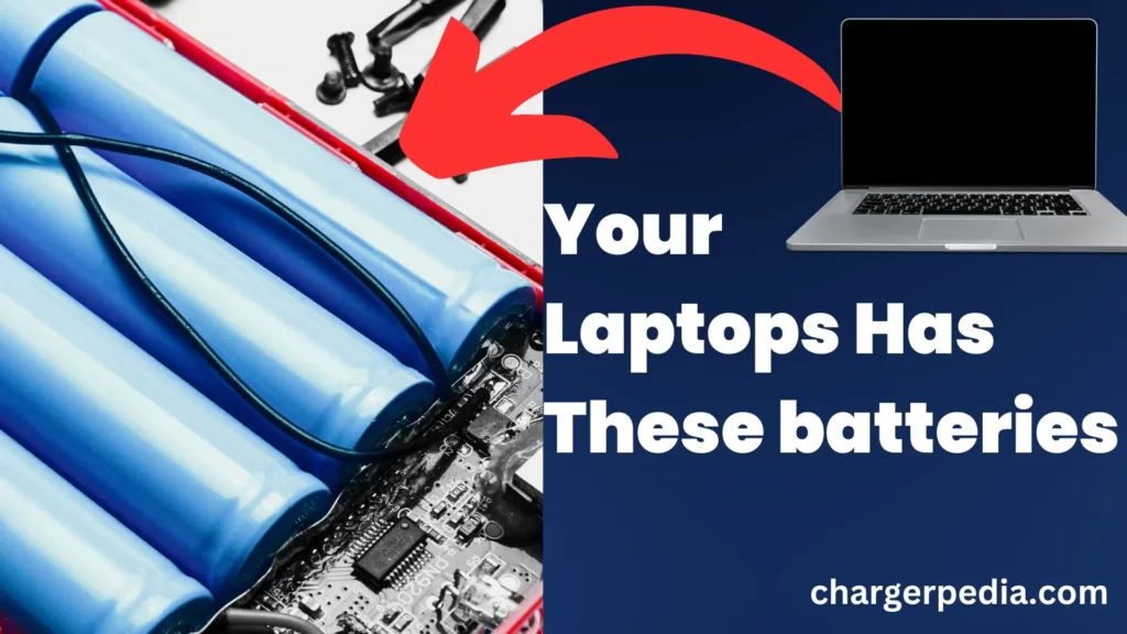 batteries inside laptop